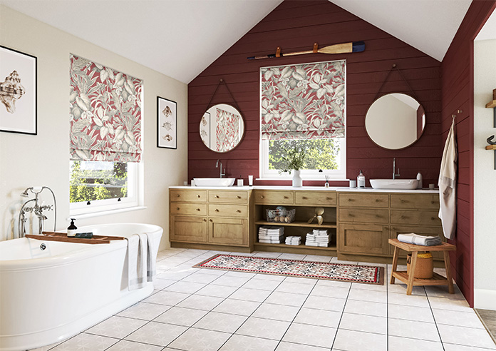 Tivoli, Merlot - Roman Blind - Image 6